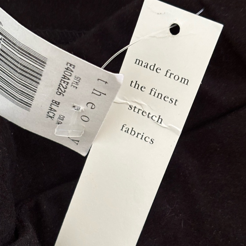 Women’s Theory Black Pants - Picture 4 of 6